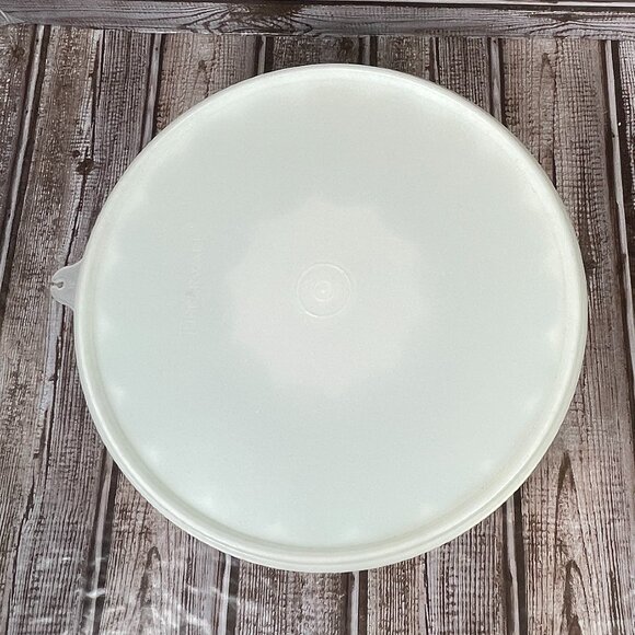 Vintage TUPPERWARE Jello Mold Ice Ring Speckled Gray Large 3 Piece #1202 EUC - Picture 5 of 5